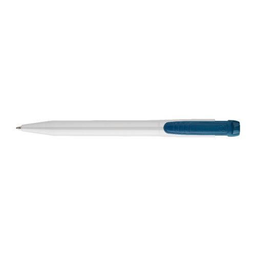 ANDOVER - Stilolinea ABS Pier Kugelschreiber mit farbigem Clip