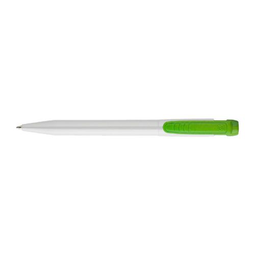 ANDOVER - Stilolinea ABS Pier Kugelschreiber mit farbigem Clip