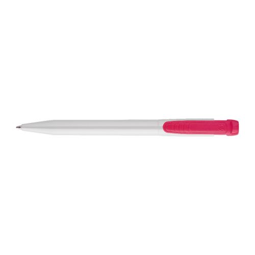 ANDOVER - Stilolinea ABS Pier Kugelschreiber mit farbigem Clip