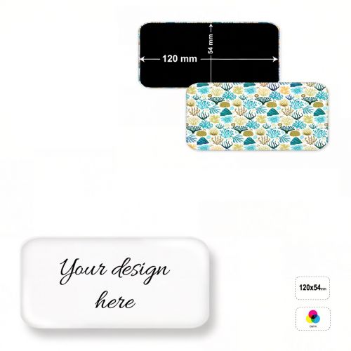 MAGNET A RECTANGLE 120 - rechteckige Acrylmagnete