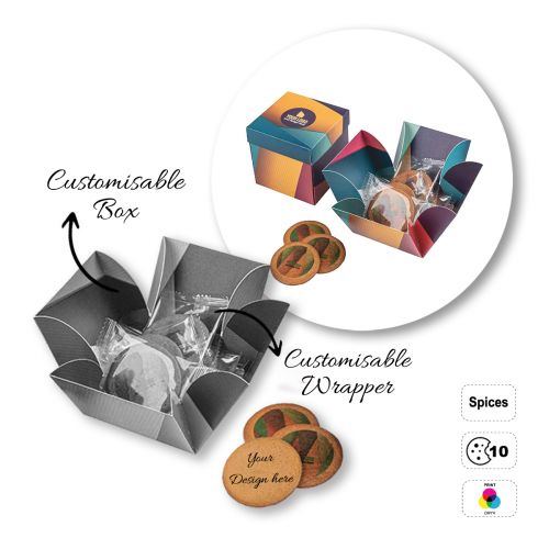 LOGO COOKIE - runde, individuell gestaltbare Kekse