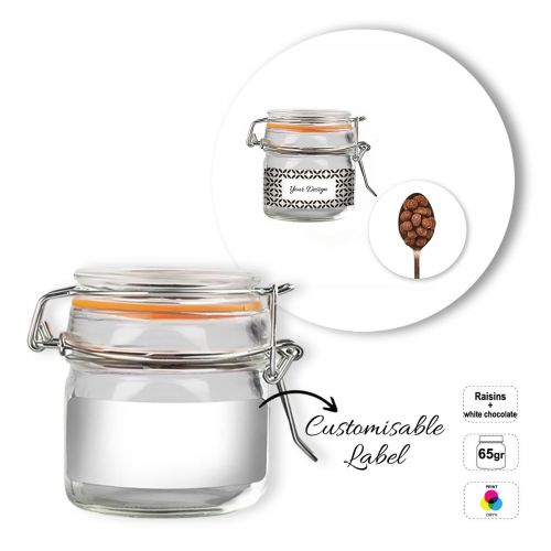 SWEET JAR A - Glas mit Trockenfrüchten