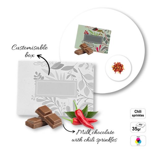 MINI MODERN BAND - Vollmilchschokoladentafel mit Topping