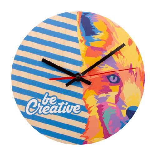 BETIME WOOD D - Inidividuelle Wanduhr