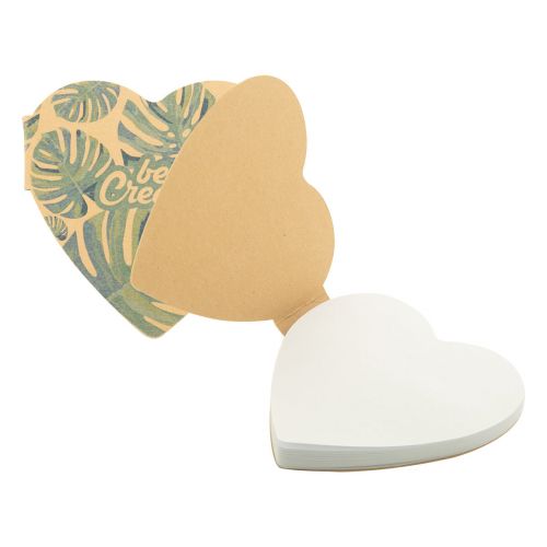CREASTICK HEART ECO - Individuelle Haftnotizen