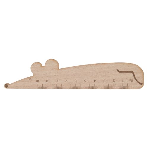 LOONEY - Lineal aus Holz