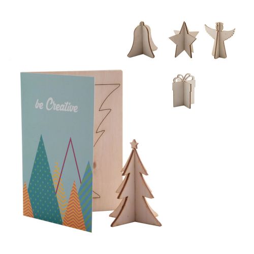 CREAX - Weihnachtskarte, Schneeflocke