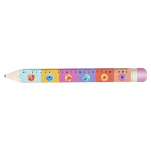 SHARPY 24 - 24 cm Lineal, Bleistift