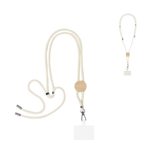 COHOL NECK - Handyhalter-Lanyard, Quadrat