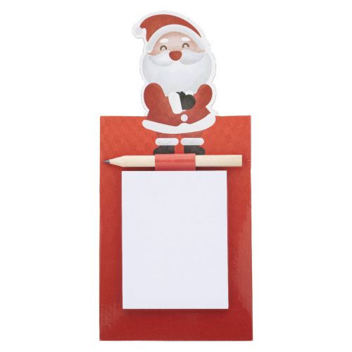 JULLISTE - Magnetischer Notizblock Weihnachten, Weihnachtsmann