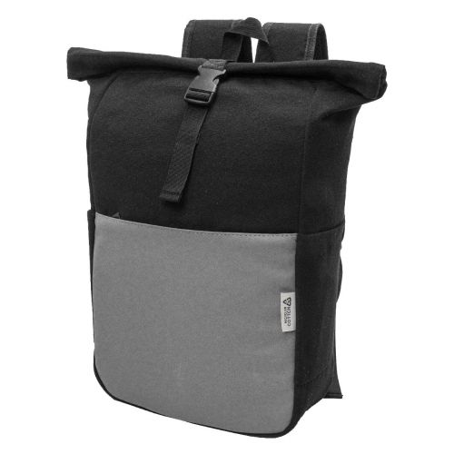 BLAKKAN BACK - Rucksack aus recyceltem Canvas