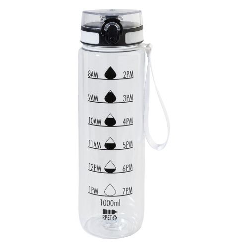 SIPCOUNT - RPET Flasche mit Motivationsanzeige