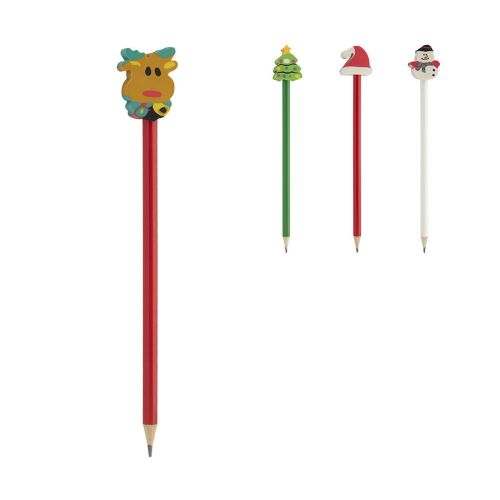 RAMSVIKA - Bleistift mit Weihnachtsfigur, Rentier