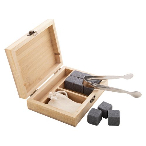 BOURBON - Steineiswürfel-Set