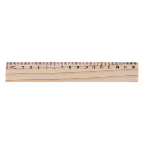 ONESIX - Lineal aus Kiefernholz