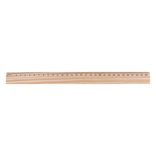 THREEO - Lineal aus Kiefernholz