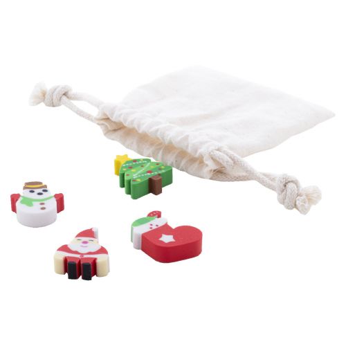 SOMMAROY - Weihnachts-Radierer-Set