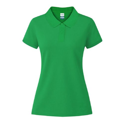 KOUPAN - Erwachsene Frauen Farbe Polo-Shirt