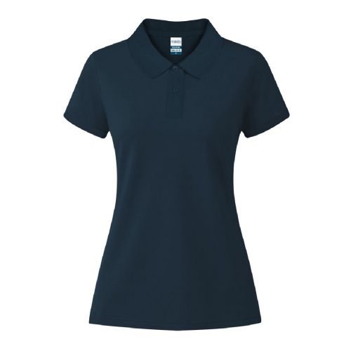 KOUPAN - Erwachsene Frauen Farbe Polo-Shirt