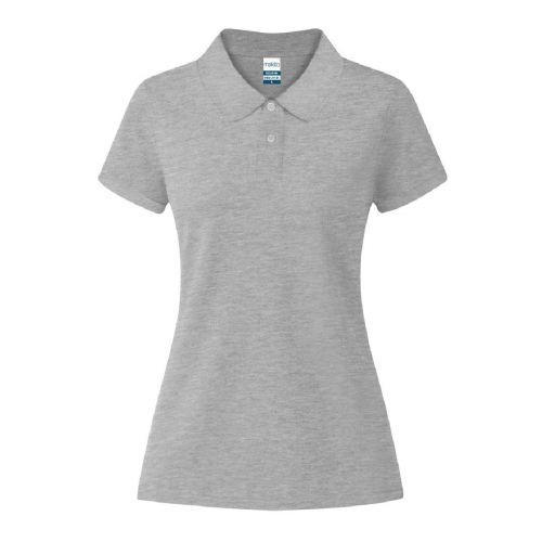 KOUPAN - Erwachsene Frauen Farbe Polo-Shirt