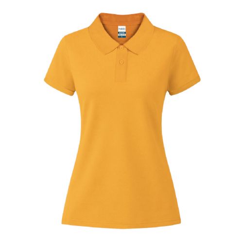 KOUPAN - Erwachsene Frauen Farbe Polo-Shirt