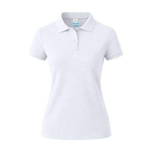 CHARLES - Erwachsene Frauen Weiß Polo-Shirt