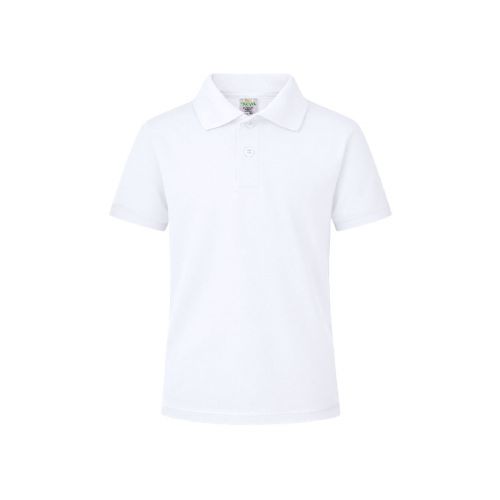 YPS180 - Kinder Weiß Polo-Shirt "keya"