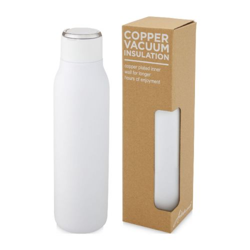 MARKA -  600 ml Kupfer-Vakuum Isolierflasche mit Metallschlaufe