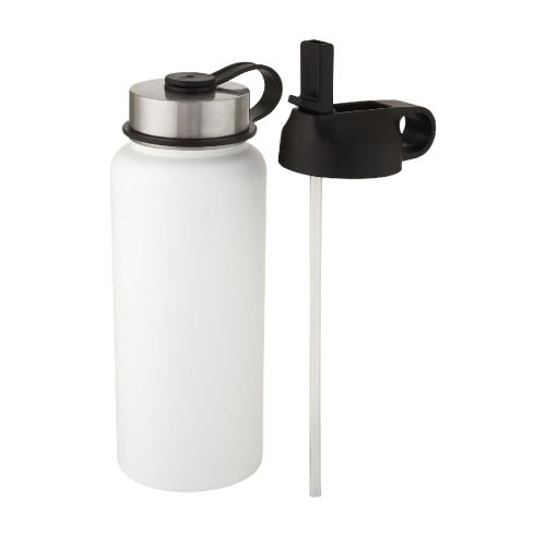 SUPRA -  1 l Kupfer-Vakuum Isolierflasche mit 2 Deckeln