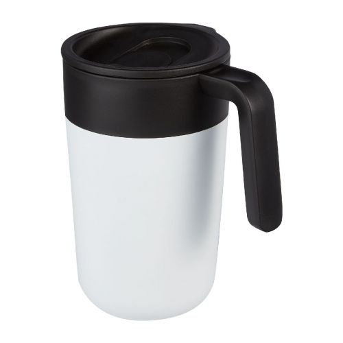 NORDIA -  400 ml doppelwandiger Becher aus Recyclingmaterial