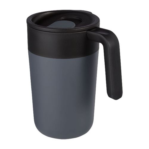 NORDIA -  400 ml doppelwandiger Becher aus Recyclingmaterial