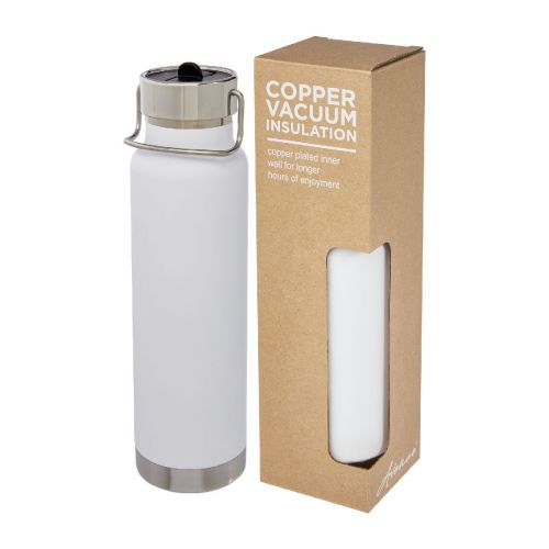 THOR - Nordia 400 ml doppelwandiger Becher aus Recyclingmaterial