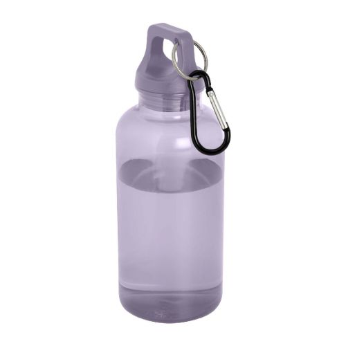OREGON -  400 ml RCS-zertifizierte Trinkflasche aus recyceltem Kunststoff mit Karabiner