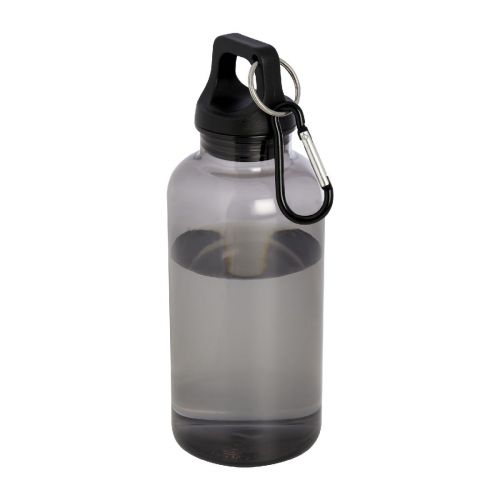 OREGON -  400 ml RCS-zertifizierte Trinkflasche aus recyceltem Kunststoff mit Karabiner