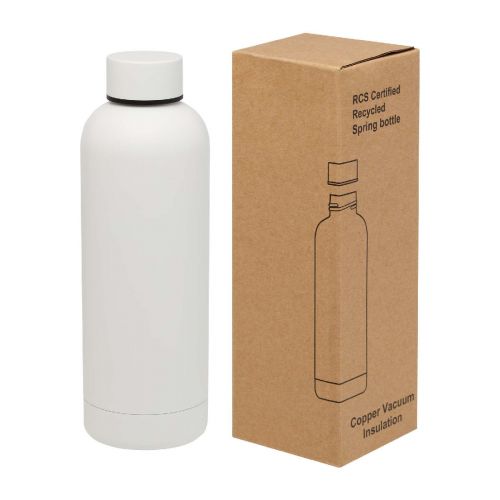 SPRING -  500 ml RCS-zertifizierte Kupfer-Vakuum Isolierflasche aus recyceltem Edelstahl