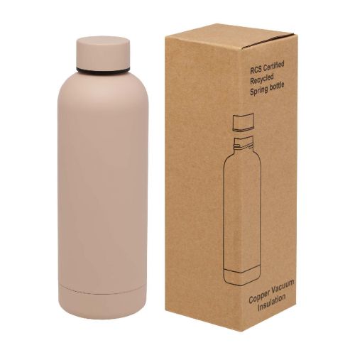 SPRING -  500 ml RCS-zertifizierte Kupfer-Vakuum Isolierflasche aus recyceltem Edelstahl