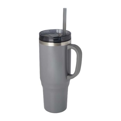 MELBOURNE -  1200 ml RCS-zertifizierter Isolierbecher mit Strohhalm