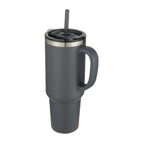 SYDNEY -  1200 ml doppelwandiger RCS-zertifizierter Kupfer-Vakuum Isolierbecher mit Strohhalm