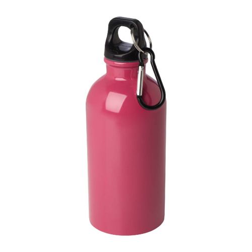 OREGON -  400 ml RCS-zertifizierte, einwandige Trinkflasche aus Edelstahl mit Karabinerhaken