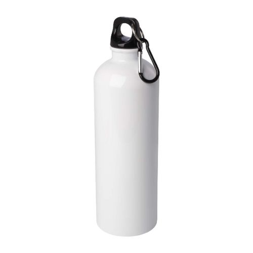 OREGON -  400 ml RCS-zertifizierte, einwandige Trinkflasche aus Edelstahl mit Karabinerhaken