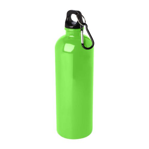 OREGON -  750 ml RCS-zertifizierte, einwandige Trinkflasche aus Edelstahl mit Karabinerhaken