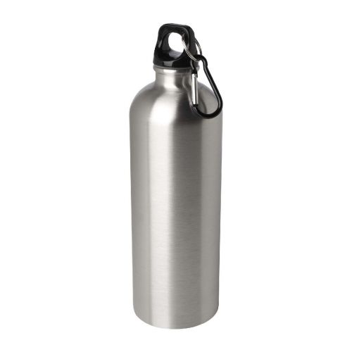 OREGON -  750 ml RCS-zertifizierte, einwandige Trinkflasche aus Edelstahl mit Karabinerhaken