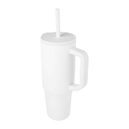BRADY -  900 ml RCS-zertifizierter Isolierbecher mit Silikon Trinkhalm