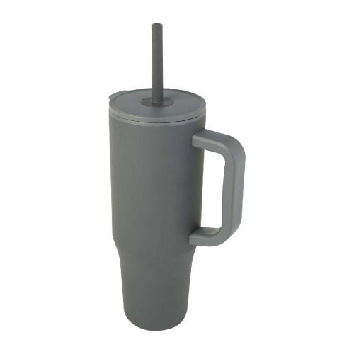 BRADY -  900 ml RCS-zertifizierter Isolierbecher mit Silikon Trinkhalm