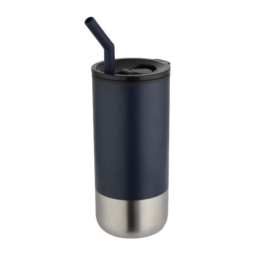 GRAYSON -  480 ml RCS recycelter Isolierbecher mit Trinkhalm