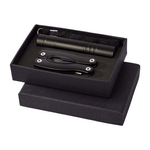SCOUT - Multifunktionswerkzeugs- und LED-Taschenlampen-Set
