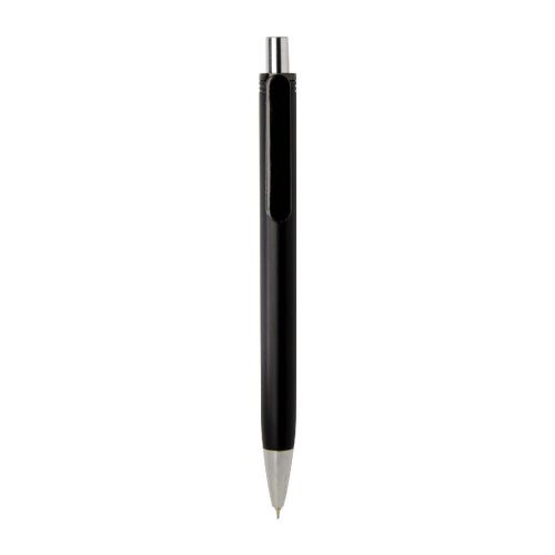 FELD -  RCS recycelter Kugelschreiber mit Metallic-Finish (schwarze Mine)