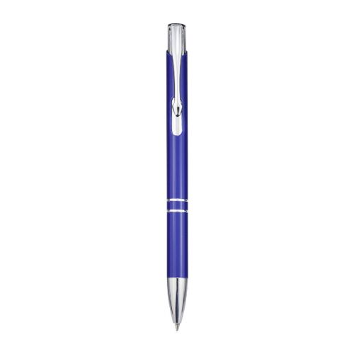 MONETA -  Druckkugelschreiber aus Aluminium (blaue Mine)