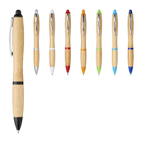 NASH -  Kugelschreiber aus Bambus (blaue Mine)