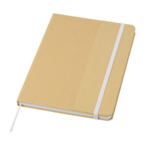 NELIDA -  A5 Hardcover Notizbuch aus recyceltem Karton